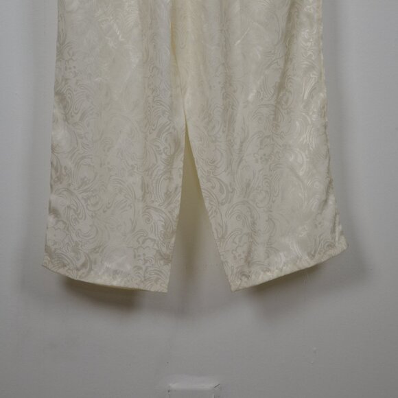 Inner Most Silky Long Sleeve Double Breast Top Vintage Pajama Loungewear Women L - Picture 6 of 9